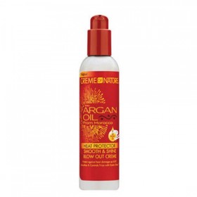 Creme of Nature Argan Oil Heat Protector Smooth & Shine Blow Out Creme 7.6oz